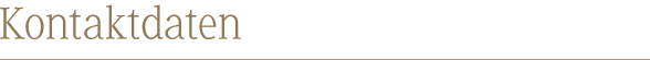 Kontaktdaten